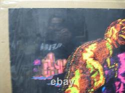 Vintage 1971 Tyrannosaurus Rex black light Poster Dinosaurs dino 14284