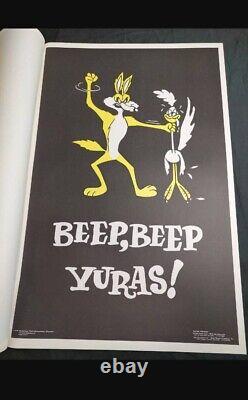 Vintage 1972 Beep Yurass! 3 Variation Poster Set Coyote Roadrunner Black Light