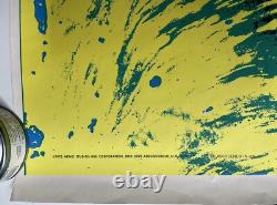 Vintage 1972 Black Light Zodiac Signs Poster Artko Zodiac 134