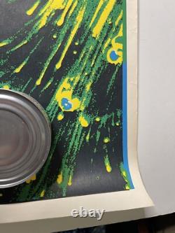 Vintage 1972 Black Light Zodiac Signs Poster Artko Zodiac 134