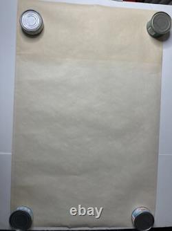 Vintage 1972 Black Light Zodiac Signs Poster Artko Zodiac 134