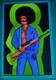 Vintage 1972 Black Panther Salesman Sample Blacklight Poster