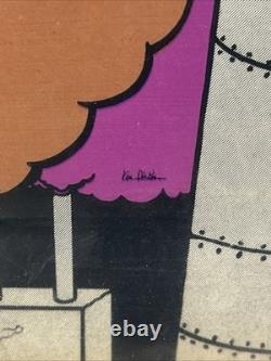 Vintage 1972 Grateful Dead Kaymac Blacklight Poster 1622