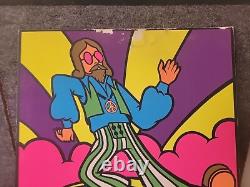 Vintage 1972 Grateful Dead Kaymac Blacklight Poster Keep On Truckin