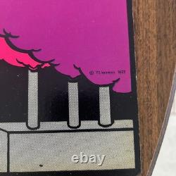 Vintage 1972 Grateful Dead Kaymac Blacklight Poster Sign Ken Diskin