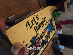 Vintage 1972-Psychedelic Poster-Lets Boogie-Black Light Gemini Rising Inc NY