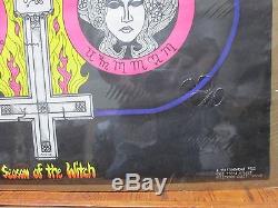 Vintage 1972 Season of the witch original blacklight poster 12405