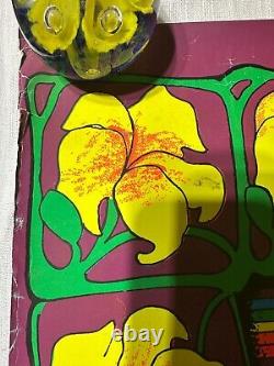 Vintage 1973 Blacklight Poster By Tradewinds Fart! It's Good For Your Karma