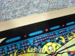 Vintage 1974 Velva-Print Blacklight Poster Felt Velvet Spectrum Psychedelic 70s