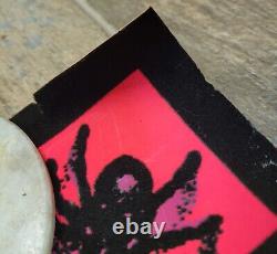 Vintage 1975 Alice Cooper Welcome to My Nightmare Blacklight Poster Rare 32x21