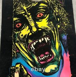 Vintage 1975 Pro Arts Asylum Blacklight Poster headshop psychadelic 16x10 Rare