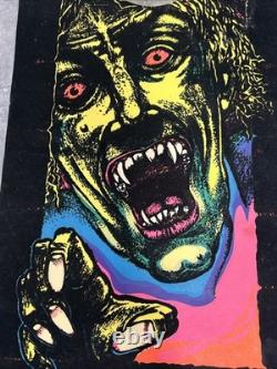 Vintage 1975 Pro Arts Asylum Blacklight Poster headshop psychadelic 16x10 Rare