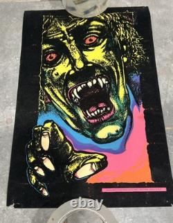Vintage 1975 Pro Arts Asylum Blacklight Poster headshop psychadelic 16x10 Rare