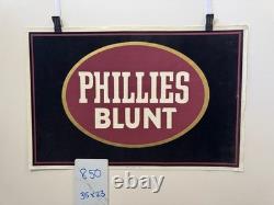 Vintage 1976 Funky Enterprises Blacklight Poster 928 Leaf + 1993 Phillies Blunt