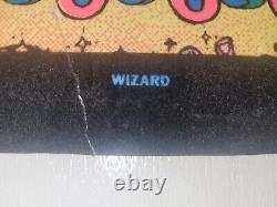 Vintage 1977 black light poster by Western Graphics Corporation PINBALL WIZARD