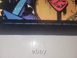 Vintage 1977 black light poster by Western Graphics Corporation PINBALL WIZARD
