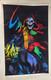 Vintage 1978 Velva-print Flocked Blacklight Poster Death 34 X 23 Groovy