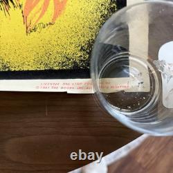 Vintage 1981 RARE Jim Morrison The Doors Colorful Black Light USED Poster