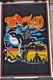 Vintage 1985 Dio Glow In The Dark Flocked Velvet Blacklight Poster