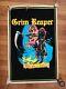 Vintage 1985 Grim Reaper Felt Band Poster Funky Enterprises Super Rare Read