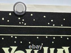 Vintage 1989 Twilight Zone Flocked Blacklight Poster CBS Inc PF-197 23 x 35