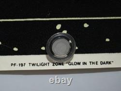 Vintage 1989 Twilight Zone Flocked Blacklight Poster CBS Inc PF-197 23 x 35
