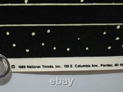 Vintage 1989 Twilight Zone Flocked Blacklight Poster CBS Inc PF-197 23 x 35