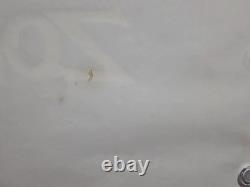 Vintage 1989 Twilight Zone Flocked Blacklight Poster CBS Inc PF-197 23 x 35