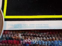 Vintage 1995 Phuncky Pheel Cypress Hill Smoking Blacklight Velvet Poster 23×35