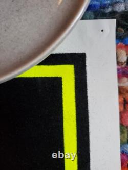 Vintage 1995 Phuncky Pheel Cypress Hill Smoking Blacklight Velvet Poster 23×35