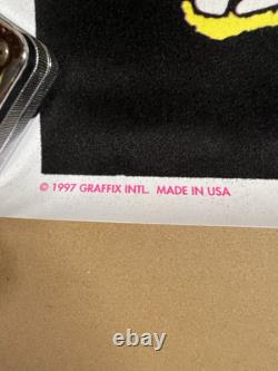 Vintage 1997 Mary Jane 4402 Graffix Dragon 94 Glow Industries 34 1/2x23 Poster