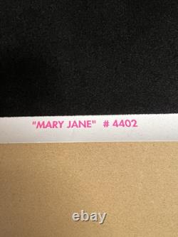 Vintage 1997 Mary Jane 4402 Graffix Dragon 94 Glow Industries 34 1/2x23 Poster
