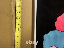 Vintage 1997 Mary Jane 4402 Graffix Dragon 94 Glow Industries 34 1/2x23 Poster