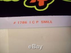 Vintage 1999 Insane Clown Posse Smile Black Light Poster 23 X 35 Icp Juggalo