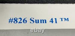 Vintage 2001 Sum 41 All Killer No Filler 826 Flocked Black Light 34x23 Poster