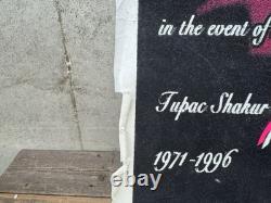Vintage 2 Pac Poster Black Light