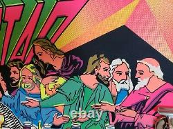 Vintage #680 Jesus Christ Superstar Witchita BlackLight Psychedelic Poster 1971