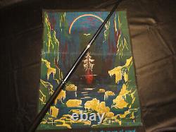 Vintage 70s Mariner Black light Poster LOOK