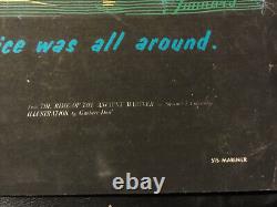 Vintage 70s Mariner Black light Poster LOOK