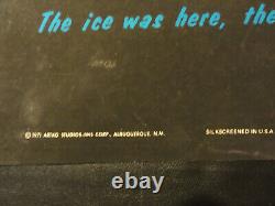 Vintage 70s Mariner Black light Poster LOOK