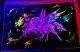 Vintage 70s Pegasus Winger Horses Blacklight Poster