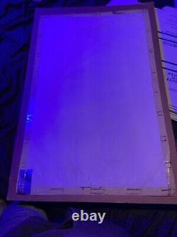 Vintage 70s Pegasus Winger Horses BLACKLIGHT Poster