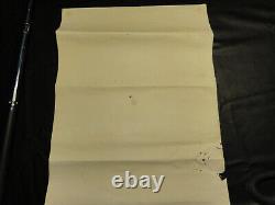 Vintage 70s RETURN Black light Poster velvet LOOK