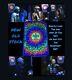 Vintage 90's Psychedelic Peace 23x35 Blacklight Poster Rap City Basement New