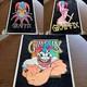 Vintage 90s Ultra Rare Graffix Bong 420 Glow Industries Black Light Posters