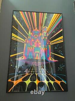 Vintage #920 House of Stone Michael Rhoads Black Light Psychedelic Poster 1969