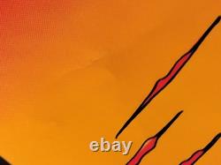 Vintage AND GOD SAID UNTO MOSES, I AM THAT I AM Blacklight Poster 1971 Third Eye