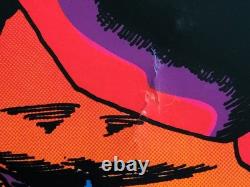 Vintage AND GOD SAID UNTO MOSES, I AM THAT I AM Blacklight Poster 1971 Third Eye