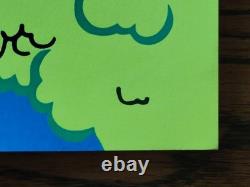 Vintage AND GOD SAID UNTO MOSES, I AM THAT I AM Blacklight Poster 1971 Third Eye