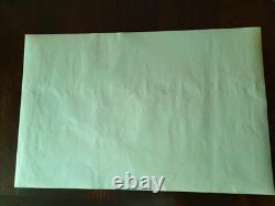 Vintage AND GOD SAID UNTO MOSES, I AM THAT I AM Blacklight Poster 1971 Third Eye